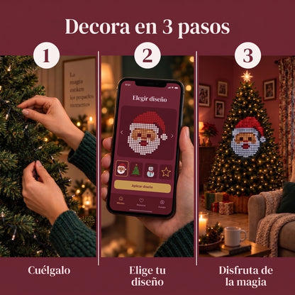 Luces Inteligentes para Árbol de Navidad